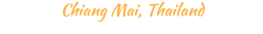 Chiang Mai, Thailand
